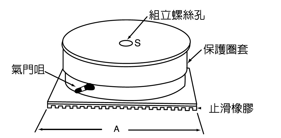 氣墊式 YS-EAC-產品介紹-YS-AIR 固安震避震器